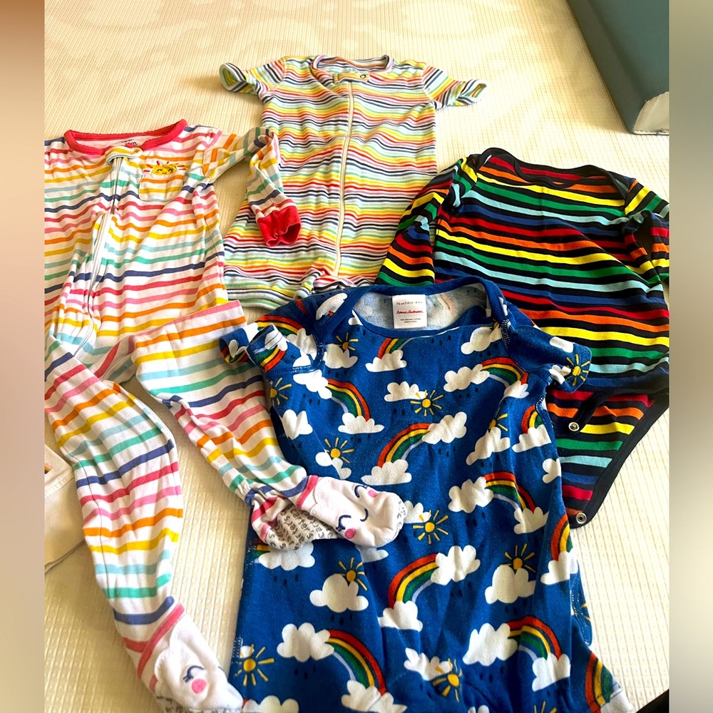 Baby RAINBOW BUNDLE 5 pieces